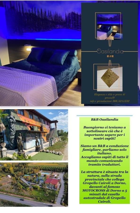 Oasilandia Bed and Breakfast Dorno Exteriör bild